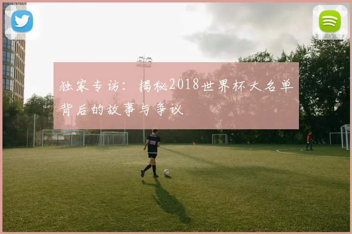 独家专访：揭秘2018世界杯大名单背后的故事与争议